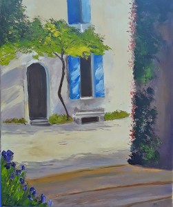 Jean Marie Ferrer artiste peintre de Provence, vente en ligne de tableaux à l'huile au couteau sur toile au couleurs de la Provence. Entre amandiers et oliviers